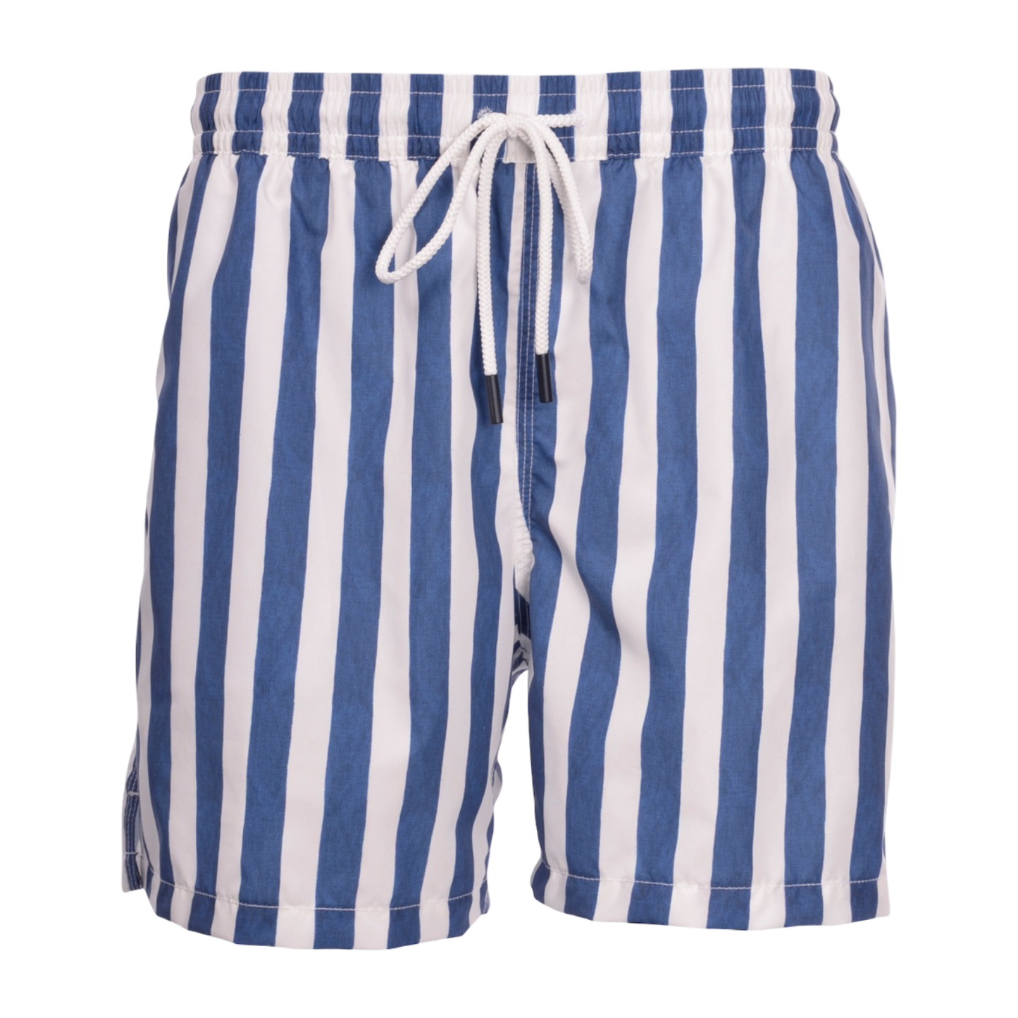 Gran Sasso Striped Swim Short - Navy / White