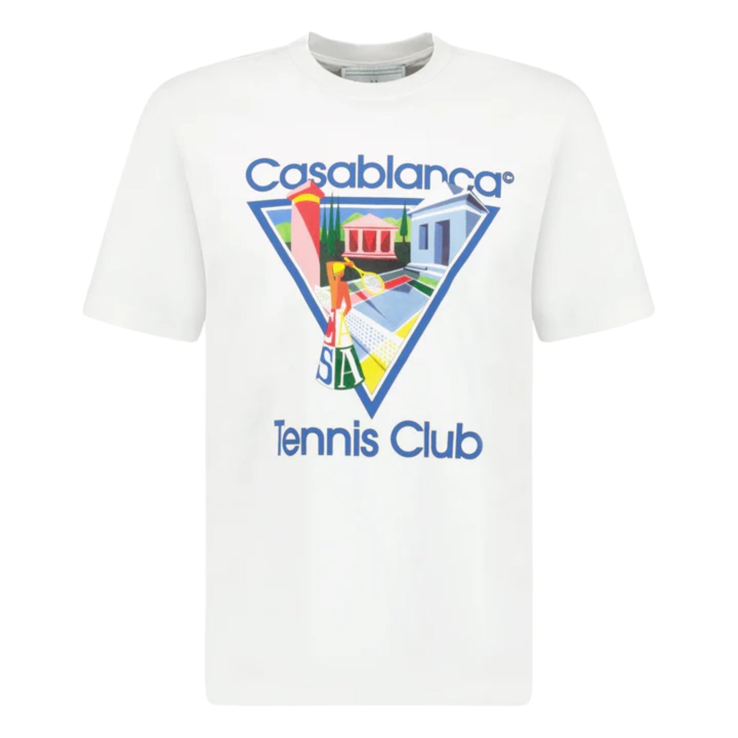 Casablanca Tennis Club T - White / Blue