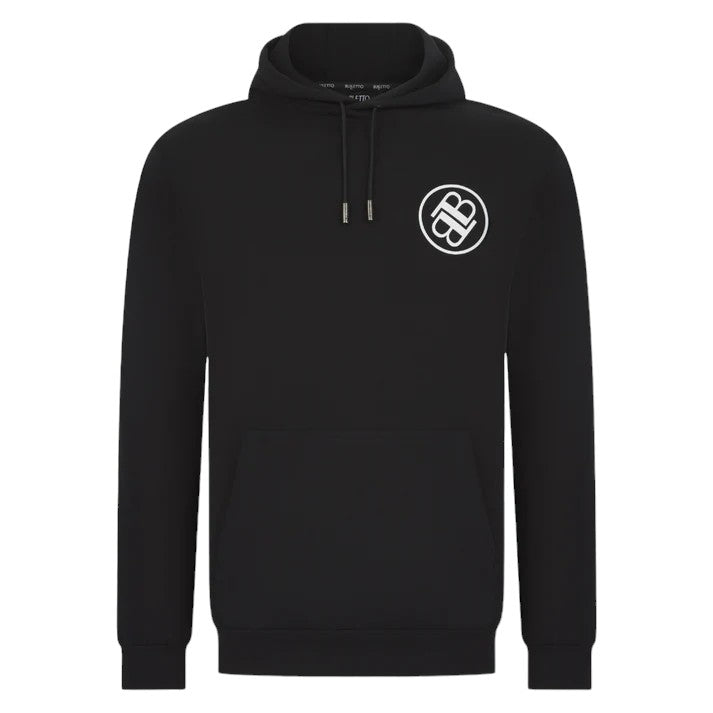 Bulletto Cerchio Hoodie - Black / White