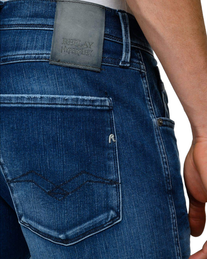 Replay Slim Fit Anbass Hyperflex Jean