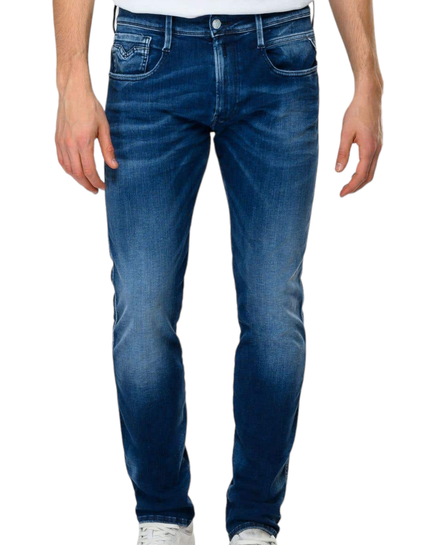 Replay Slim Fit Anbass Hyperflex Jean