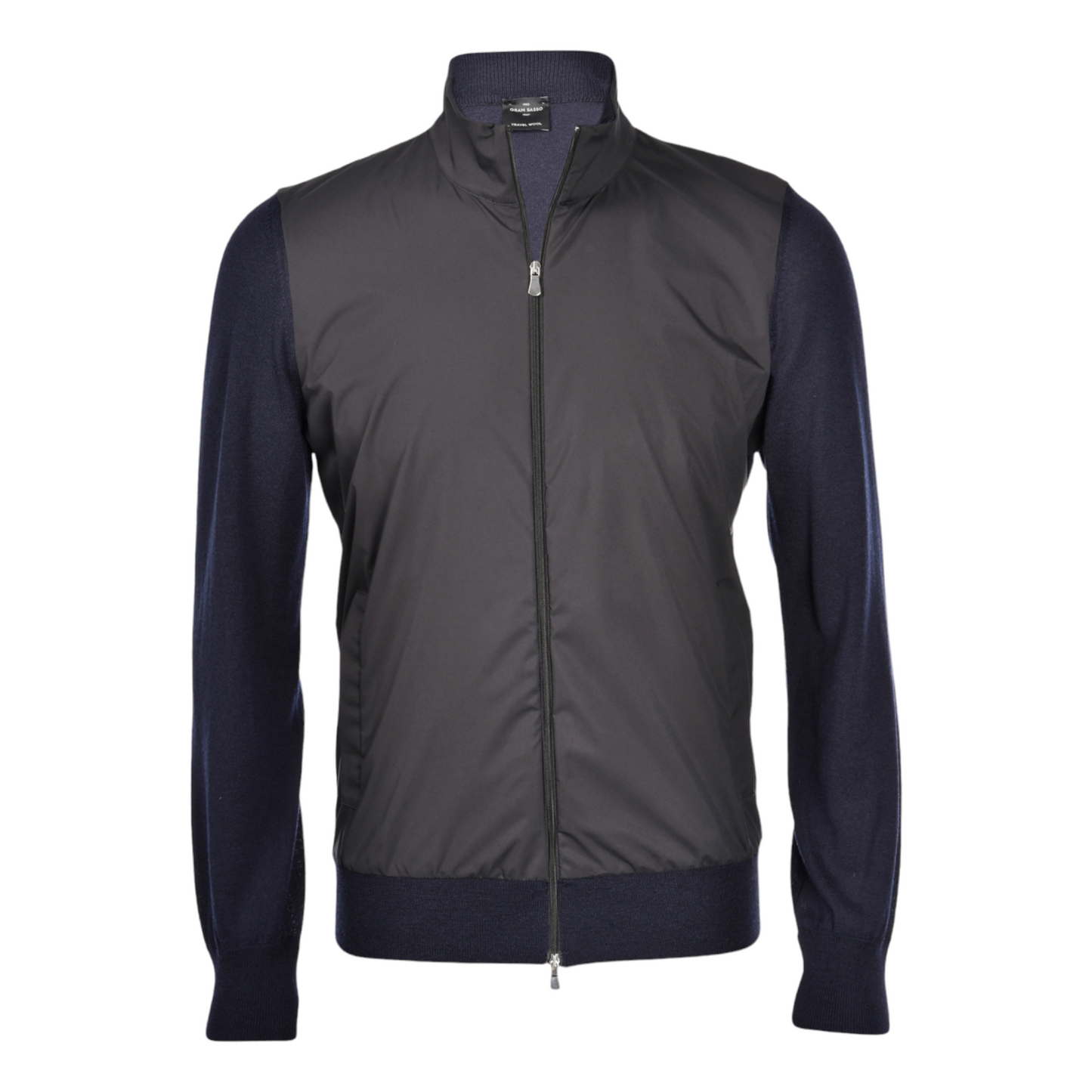 Gran Sasso Hybrid Full Zip Jacket - Navy