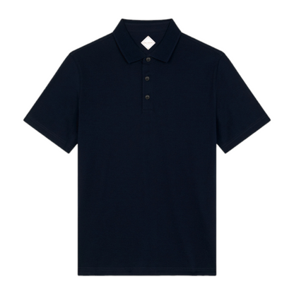 Pal Zileri Mercerized Cotton Polo - Navy