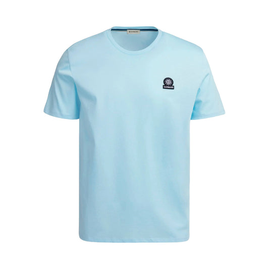 Sandbanks Badge Logo T - Crystal Blue