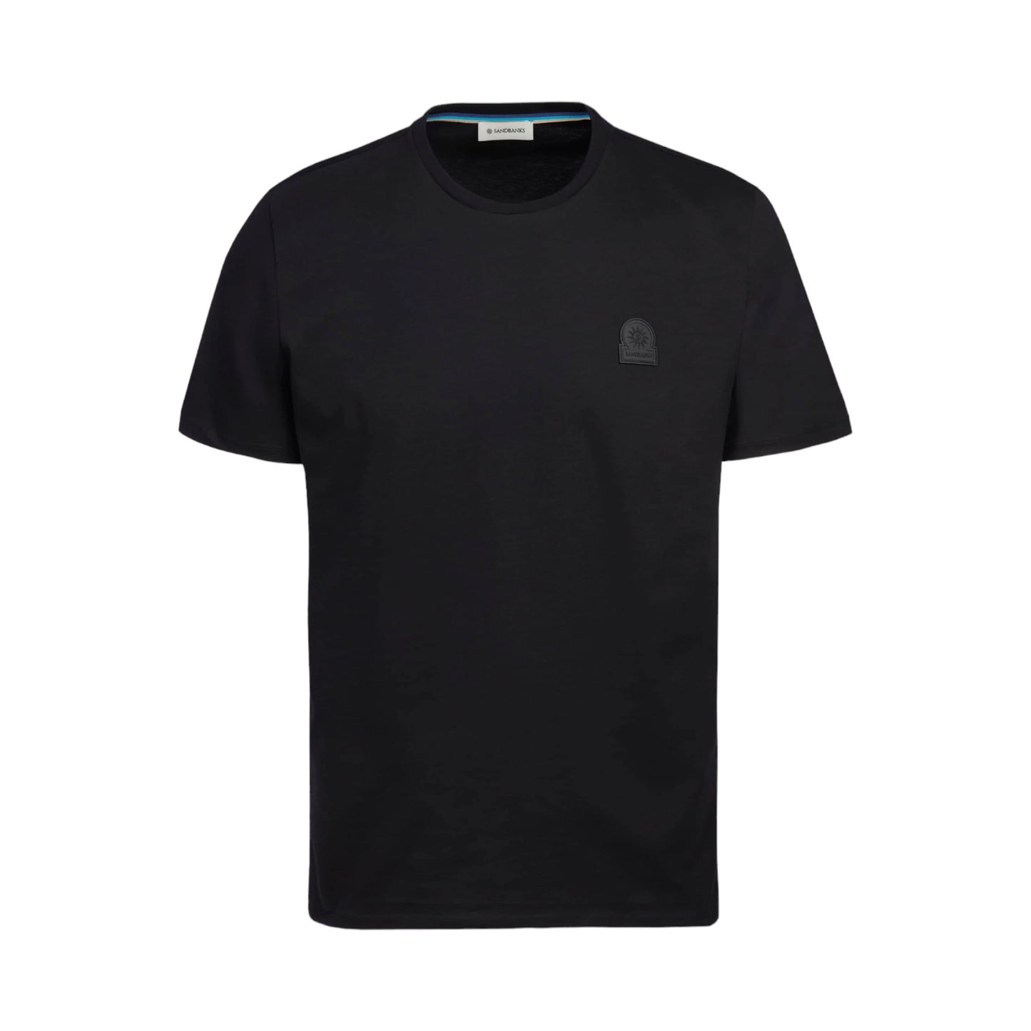 Sandbanks Rubberised Logo T - Black