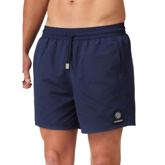 Sandbanks Badge Logo Swim Short - Navy