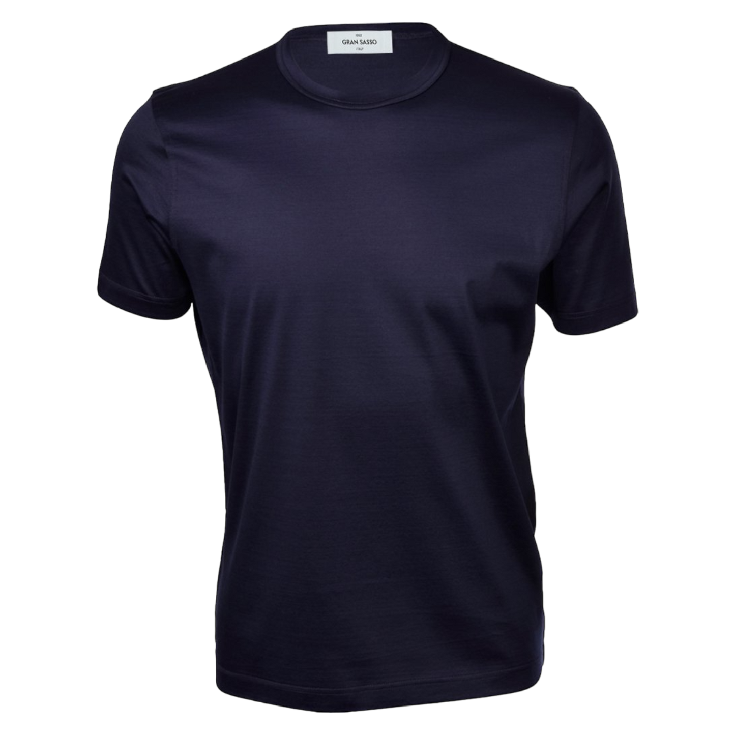 Gran Sasso Mercerized Cotton T - Navy