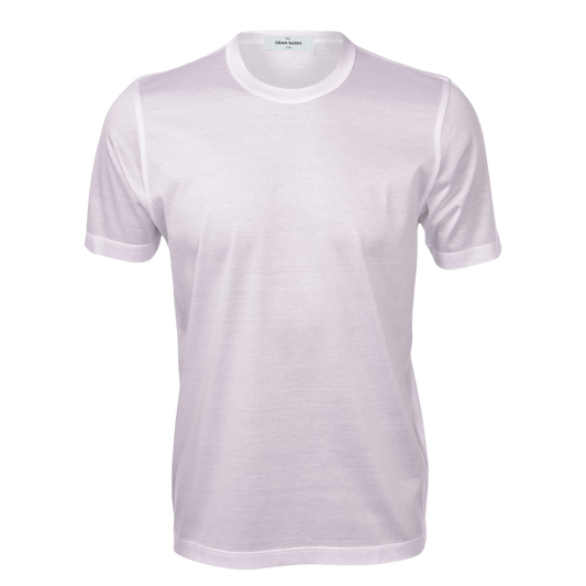 Gran Sasso Mercerized Cotton T - White