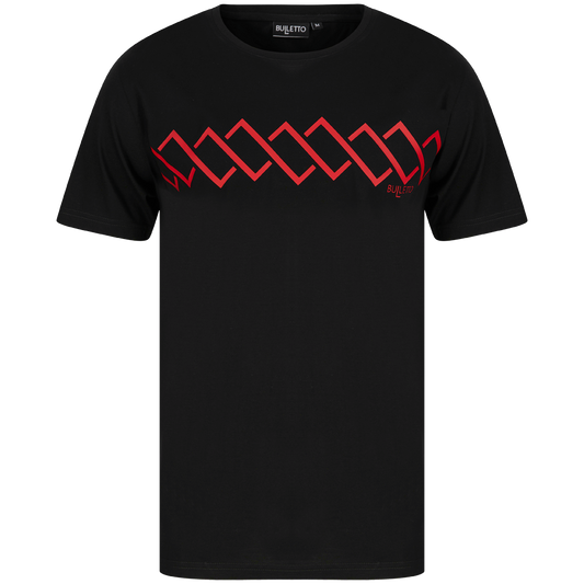 Bulletto Reverse T - Black / Red