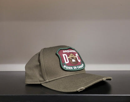 Dsquared2 Bear Logo Cap - Khaki