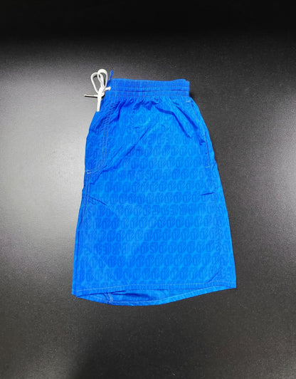 Dsquared2 Tonal Monogram Swim Short - Blue