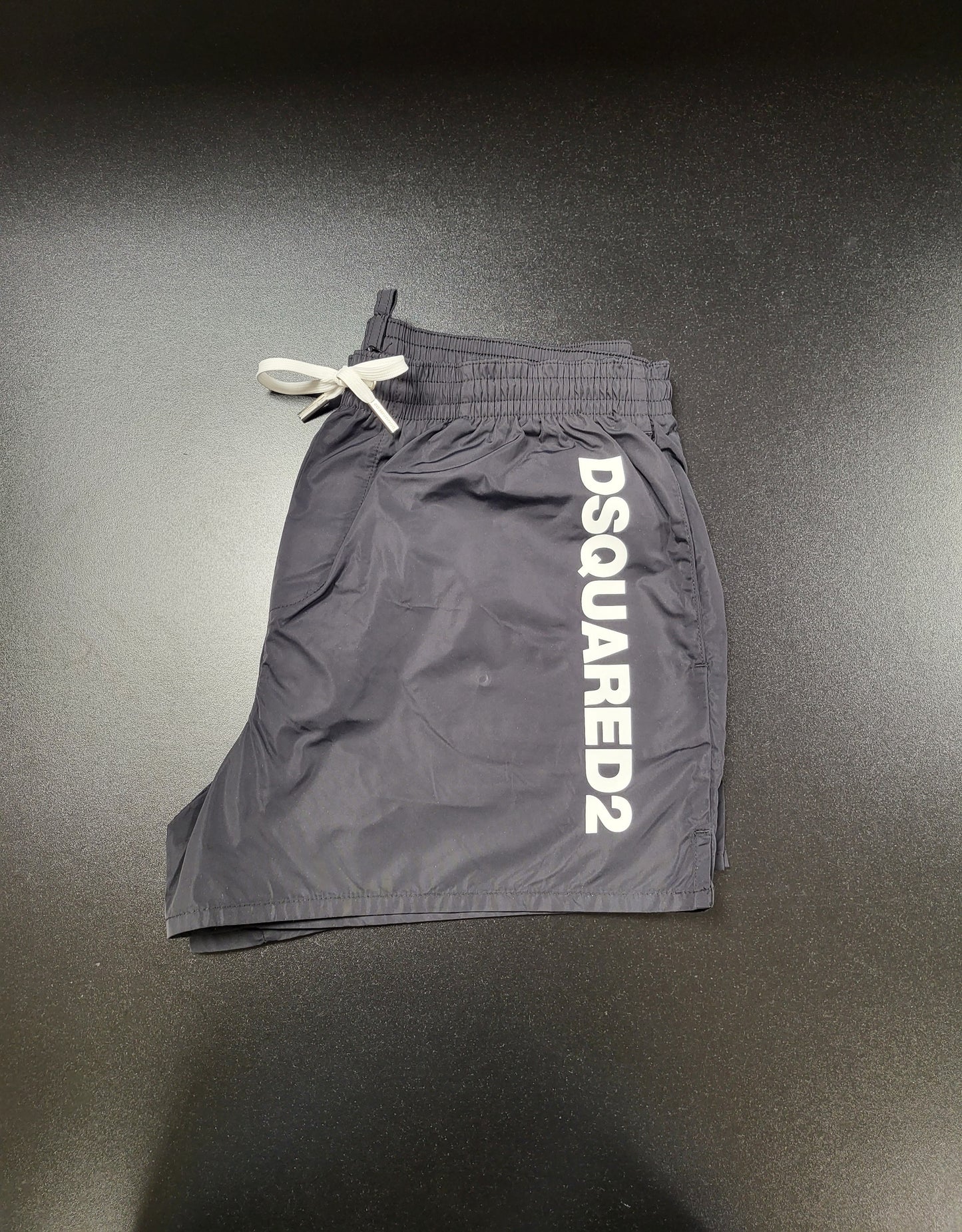 Dsquared2 Vertical Logo Swim Short - Black