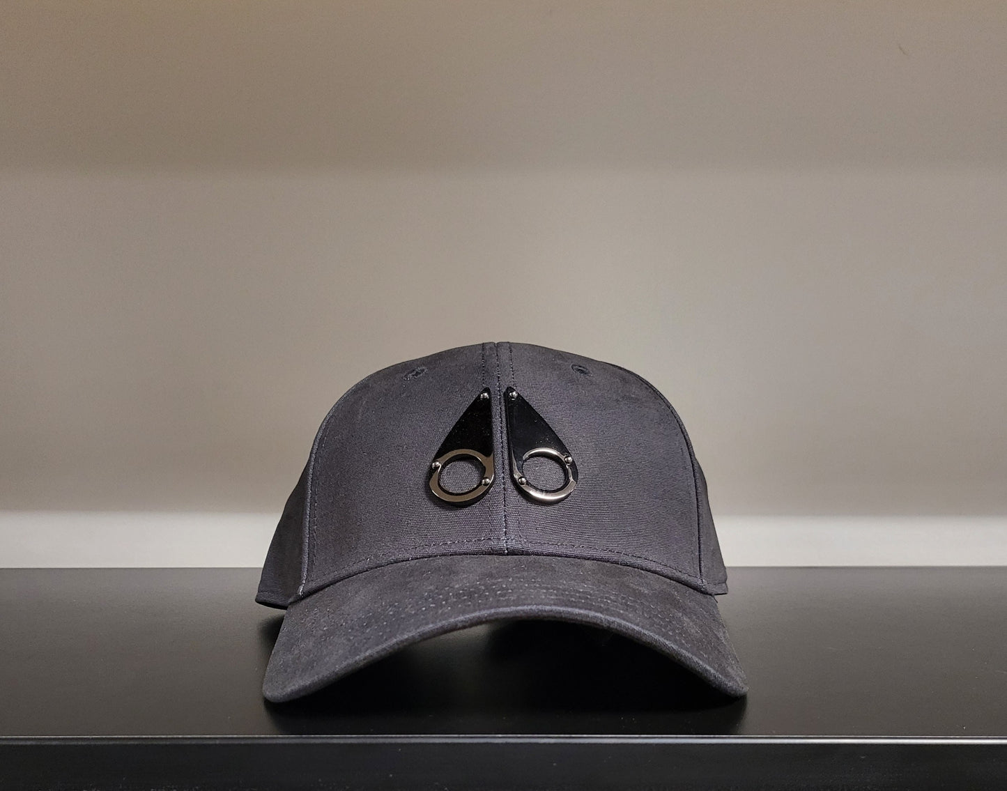 Moose Knuckles Logo Cap - Black