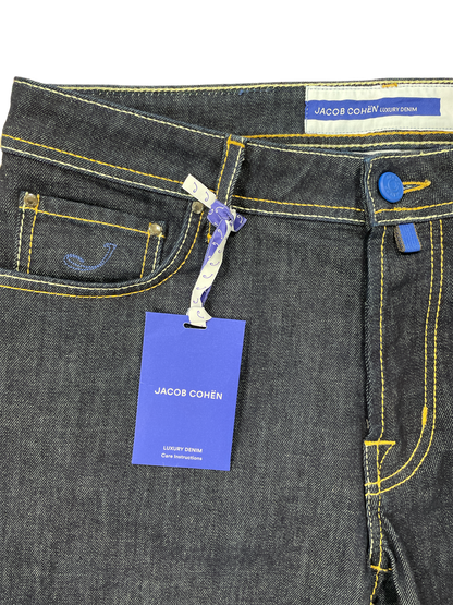 Jacob Cohen Dark Denim Jean / Blue Badge