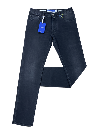 Jacob Cohen Black Denim Jean / JC Badge