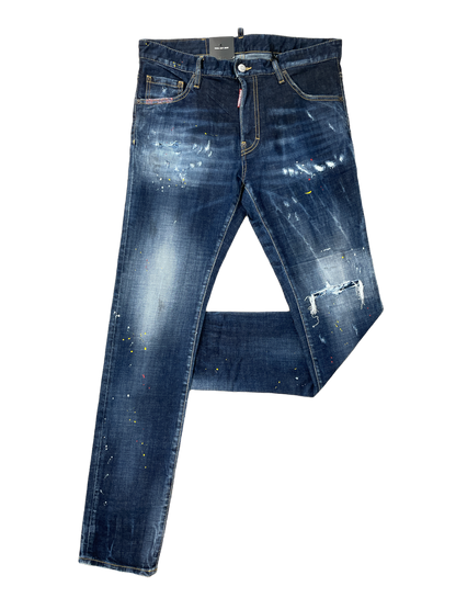 Dsquared2 Paint Splatter Cool Guy Jean