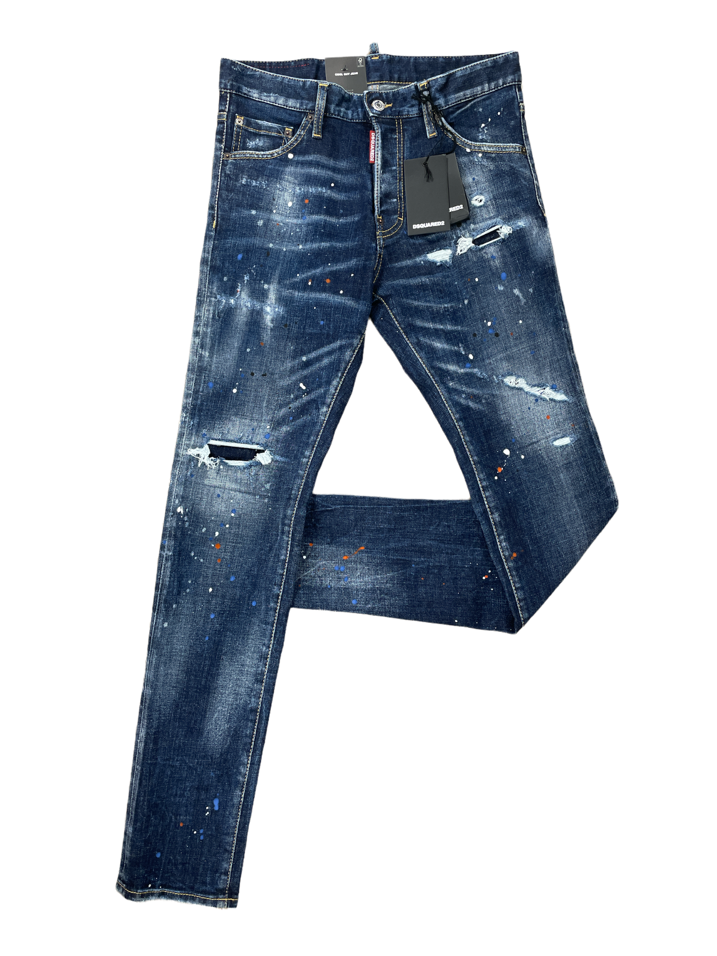 Dsquared2 Paint Splatter Caten's Cool Guy Jean