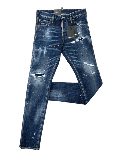 Dsquared2 Paint Splatter Caten's Cool Guy Jean