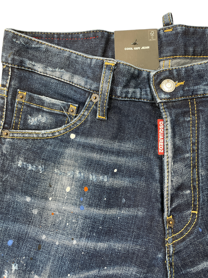 Dsquared2 Paint Splatter Caten's Cool Guy Jean