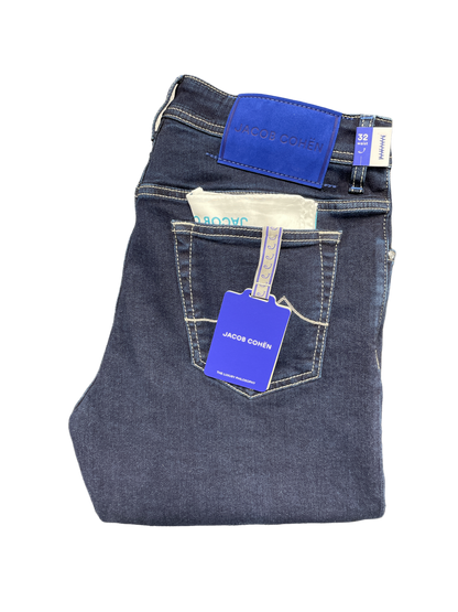 Jacob Cohen Navy Jean / Blue Badge