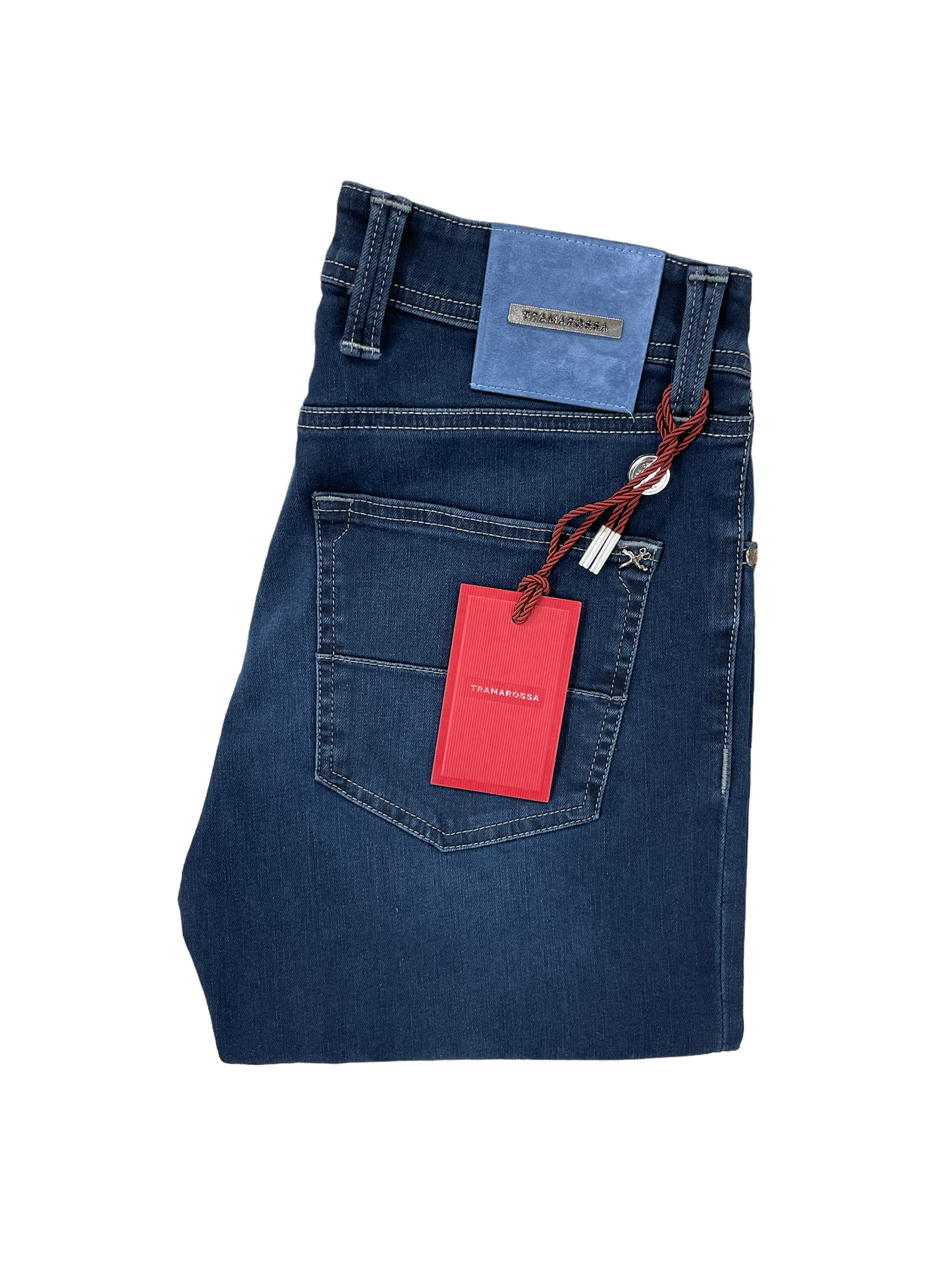 Tramarossa Leonardo SS Dark Denim Jean - Blue Badge