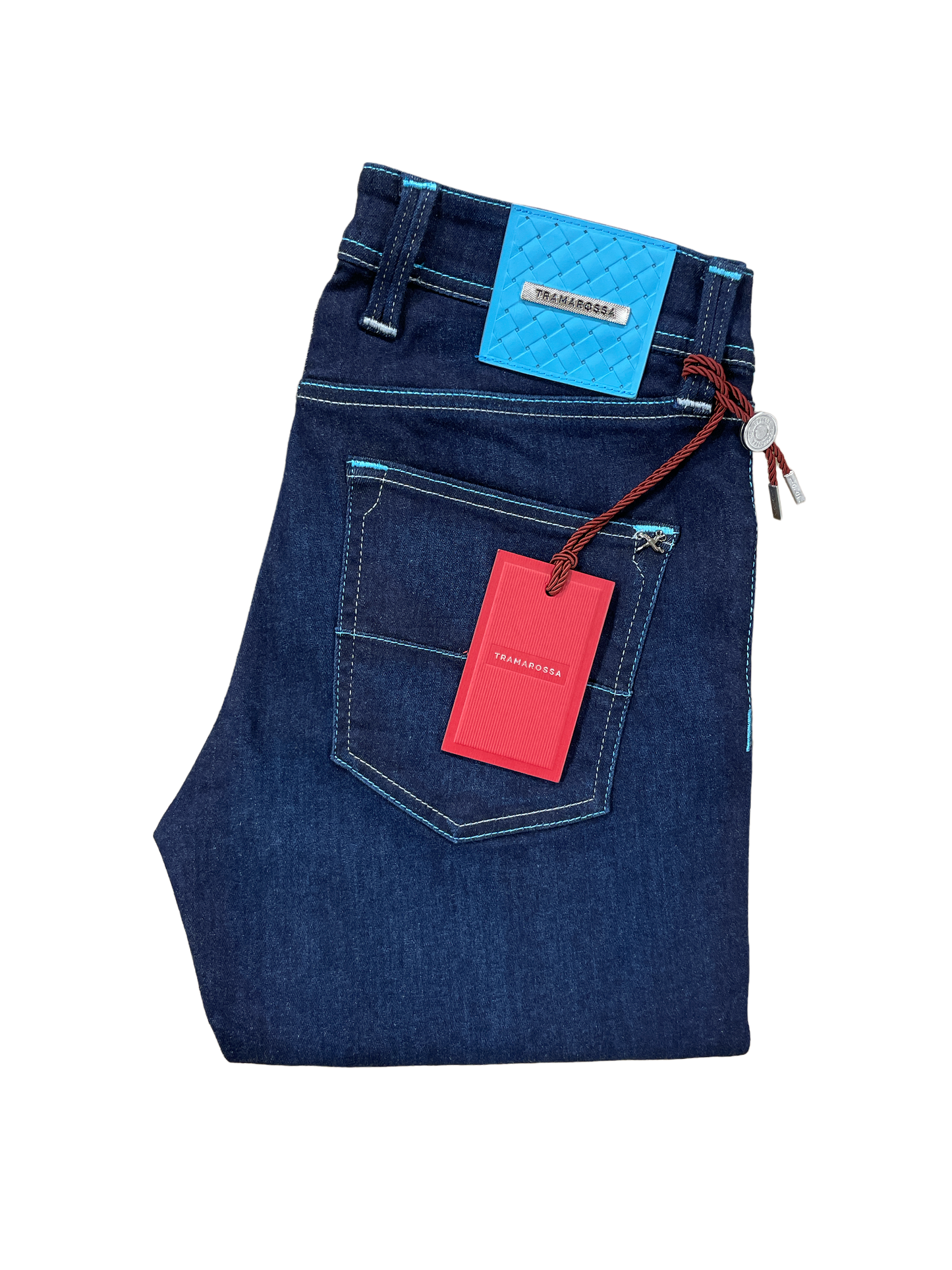 Tramarossa Leonardo SS Denim Jean - Aqua Badge