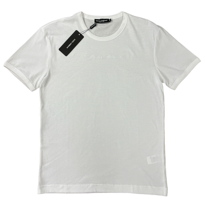 D&G Embroidered T - White